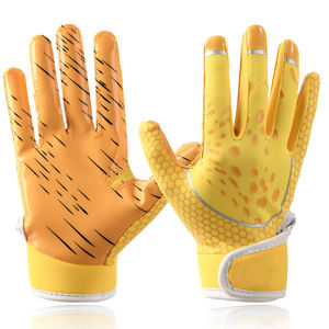Gants de football à forte adhérence pour un attrapage puissant, confortables, respirants, adaptés à l'entraînement, à la pratique et aux matchs pour les jeunes et les adultes - Product Image 4