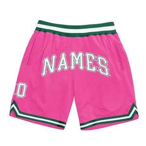Pantalones Cortos de Baloncesto Casuales Personalizados OEM, Uniforme de Equipo de Malla, Nombre y Número Personalizados, Secado Rápido, Transpirables, Cintura Elástica de Alta Calidad - Product Image 2