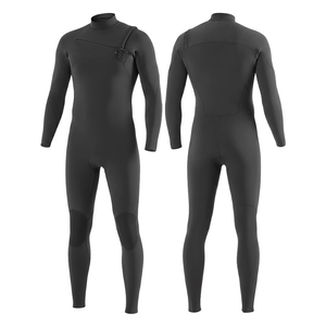 Combinaisons de plongée en néoprène pour hommes avec logo personnalisé en gros, fermeture éclair sur la poitrine, 4/3, imprimées, pour la plongée sous-marine et le surf - Product Image 3