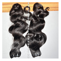 Venta al por mayor 100% Remy Color Natural Extensiones de cabello humano brasileño Estilo de onda profunda suelta 30 pulgadas Paquetes de cabello indio crudo a granel