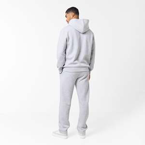 ชุดวอร์ม2ชิ้นสำหรับผู้ชายชุดวิ่งมีฮู้ดโอเวอร์ไซส์ผ้าคอตตอน100% แกรม300สั่งได้ - Product Image 4