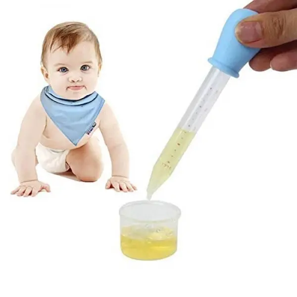 Soft Silicone Food Grade Safety Belt Calibration Extrudable Silicone Dropper Baby