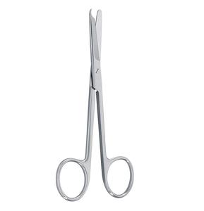 Ciseaux à points de suture en acier inoxydable de 4,5 pouces pour technicien vétérinaire, infirmière, puissance manuelle, lame à un crochet par SurgiRight Instrument - Product Image 4