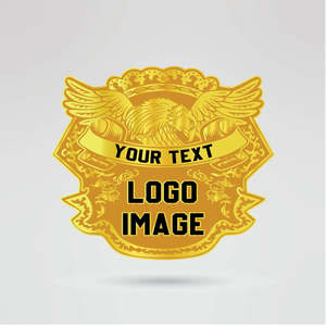 Ceinture de championnat de lutte personnalisée, design Aigle Doré, avec logo métallique et image personnalisée, ceinture de titre - Product Image 1