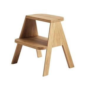 Strong <b>Wooden</b> Step <b>Stool</b> with Stable Handmade Construction Perfect for Reaching Tall Cabinets Pantry Shelves and Home Areas - Product Image 3