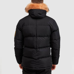 Parka d'hiver 2025 pour homme, veste épaisse, manteau chaud rembourré en coton, parka coupe-vent à capuche pour homme - Product Image 4