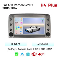 Autoradio Android MEKEDE MTK avec écran tactile, lecteur multimédia pour Alfa Romeo 147 GT 7 pouces