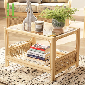 Mesa de Centro de Ratán Moderna y Ecológica, Mesas Naturales de la Mejor Calidad, Muebles de Interior Hechos a Mano Baratos de Vietnam - Product Image 6