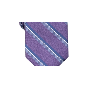 Cravatta Classica a Righe Dena da Uomo Perry Ellis, Viola, Taglia Unica, Accessorio Professionale - Product Image 3
