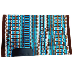 Couverture de selle western équestre en gros de qualité supérieure en cuir d'usure haute densité tissé serré personnalisé OEM/ODM - Product Image 1