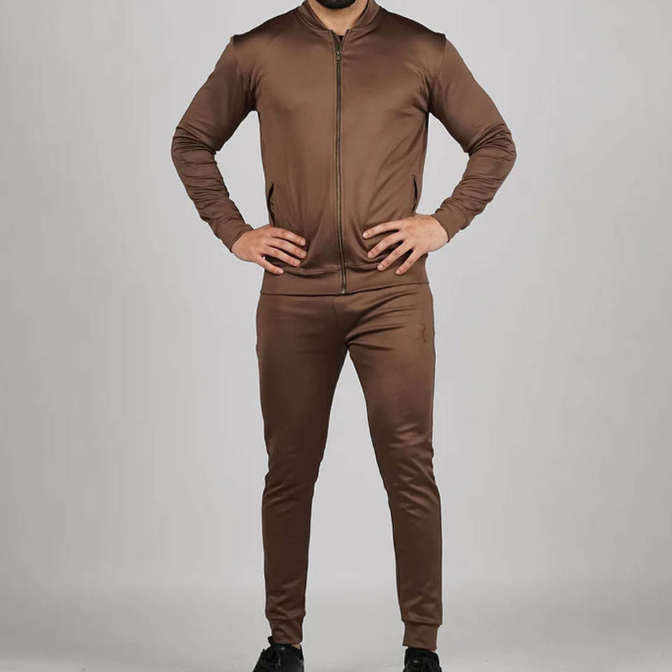 Men Sports Tracksuit Set Premium Polyester Quick Dry & Moisture Wicking Fabric Durable Stitching Custom Oem/odm Available