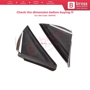 Juego de Cubiertas Triangulares para Espejos Retrovisores Laterales BSP1132 para Megane MK4 2016 en Adelante 638758950R 638740438R - Product Image 6