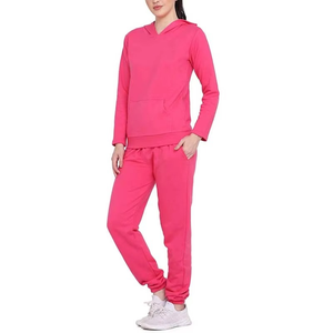 Conjunto Deportivo Casual con Capucha para Mujer, con Logotipo Personalizado, para Invierno, con Tela Transpirable de Secado Rápido - Product Image 4