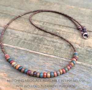 Collier ras du cou en cristal de perles Sodalite 8mm fait main bijoux artisanaux en pierre Sodalite naturelle - Product Image 2