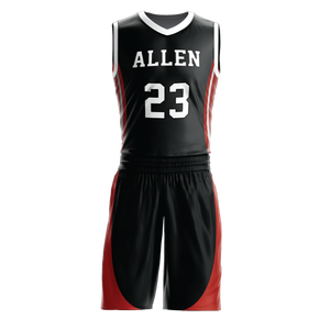 Maillots de basket-ball et shorts d'été personnalisables pour hommes-Design réversible respirant à séchage rapide avec certification BSCI - Product Image 4