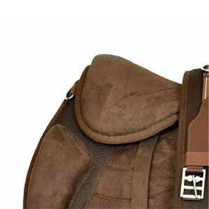 Customized Leather <b>Treeless</b> Horse Riding <b>Saddle</b> Western and English Style for Riding - Product Image 5