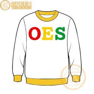 Commande personnalisée de l'étoile de l'Est sweat-shirt brodé en molleton de coton pull de haute qualité vêtements grecs OES sweat-shirts - Product Image 2