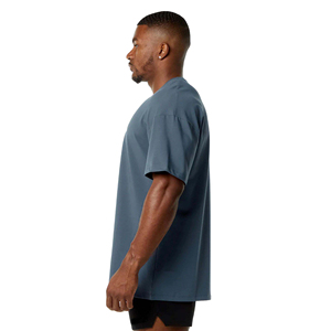 Camiseta de Hombre 100% Algodón, Talla Grande, Corte Holgado, Manga Corta, Marca Plus Size, Lisa, con Diseño de Calidad, Antiencogimiento - Product Image 3