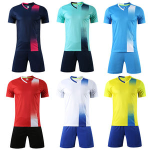Conjunto de Camiseta de Fútbol de Alta Calidad para Hombre, Diseño de Sublimación Personalizado, Camiseta de Fútbol para Entrenamiento de Equipos Juveniles, Servicio OEM, Poliéster - Product Image 2