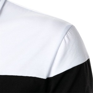 Polo en coton à manches longues de qualité supérieure pour hommes, pour l'hiver, pour un usage décontracté, pour les activités de plein air, pour les équipes, polos à manches longues pour hommes - Product Image 4