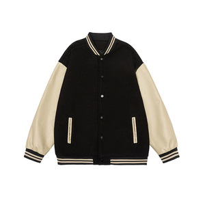 Chaqueta Universitaria de Béisbol Personalizada con Bordado de Lana, Camuflaje, Algodón, Estilo Letterman, para Hombre, Talla Grande, Ecológica - Product Image 4