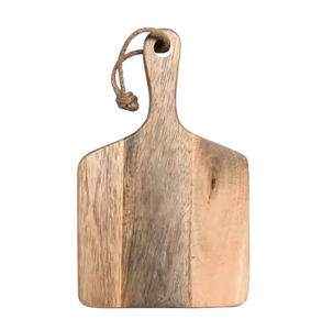 Super vente planche à découper en bois naturel ustensiles de cuisine de qualité longue durée conception de noeud suspendu pour un rangement facile - Product Image 1