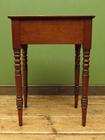 Console de luxe vintage en acajou avec tiroirs de rangement et pieds anciens pour hôtel, salon ou entrée