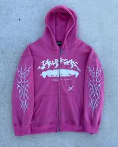 Sweat à capuche pour homme 100% coton, nouvelle conception à la mode, impression numérique, broderie, fermeture éclair, fabriqué au Pakistan, faible MOQ, vente en gros - Product Image 3