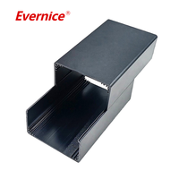 Boîtier en aluminium anodisé d'usinage CNC Boîtiers d'instruments électroniques en métal Boîte de jonction Boîtier PCB