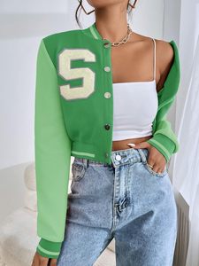 2026 OEM Service Custom Polyester/Cotton Casual Canvas Stand Collar Breathable Windproof Winter Varsity Letterman <b>Jacket</b> Unisex - Product Image 4