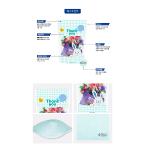 Bolsa con Cierre de Cremallera Paper Rabbit de Google - Product Image 6