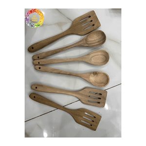 Cuillère en bois vietnamienne durable-Cuillère en bois pour les ménages, traiteur, grandes quantités à vendre, exportation de 99 GD - Product Image 3