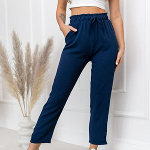 Pantalon de jogging taille haute personnalisé pour dames pantalon de survêtement vêtements de sport fitness décontracté style streetwear en coton et polyester pour l'hiver - Product Image 6