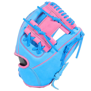 New style Professional Custom Baseball Softball <b>Gloves</b> New Design Genuine Leather Baseball Keeper <b>Gloves</b> Green Black - Product Image 3