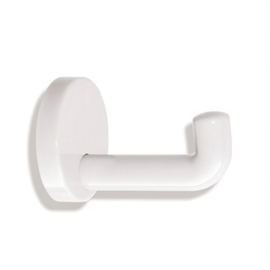 HEWI Single Hook 477.90B030 100 mm Single Projection Pure White Matt Polyamide 99 <b>Wall</b> Hooks & Coat Racks 70 mm - Product Image 3