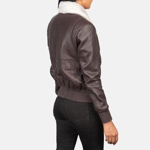 Chaqueta de cuero de piel estilo motorista para mujer Diseño personalizado y color Transpirable y tejido Chaquetas de motorista al por mayor teñidas - Product Image 4