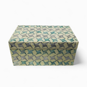 Caja de Joyería de Nácar, Fabricación OEM y ODM, Venta al por Mayor, Incrustaciones de Concha Hechas a Mano, Proveedor de Vietnam - Product Image 3