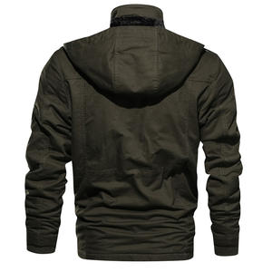 Chaquetas cortavientos impermeables ecológicas de color personalizadas para hombres-El deporte de invierno activa el secado rápido y transpirable - Product Image 2