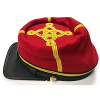 Venta al por Mayor de Fábrica, Gorra Kepi Francesa Tradicional de Lana de Alta Calidad, Personalizada, para Uso en Exteriores, Bordado a Mano, Ajustable, para las Cuatro Estaciones
