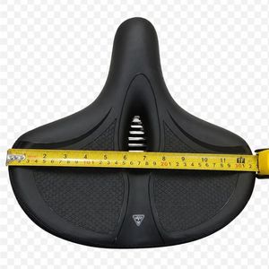 Selle de vélo confortable en gel, universelle, large 34 cm, pour vélos de route, unisexe, adultes, STOCK UE - Product Image 2