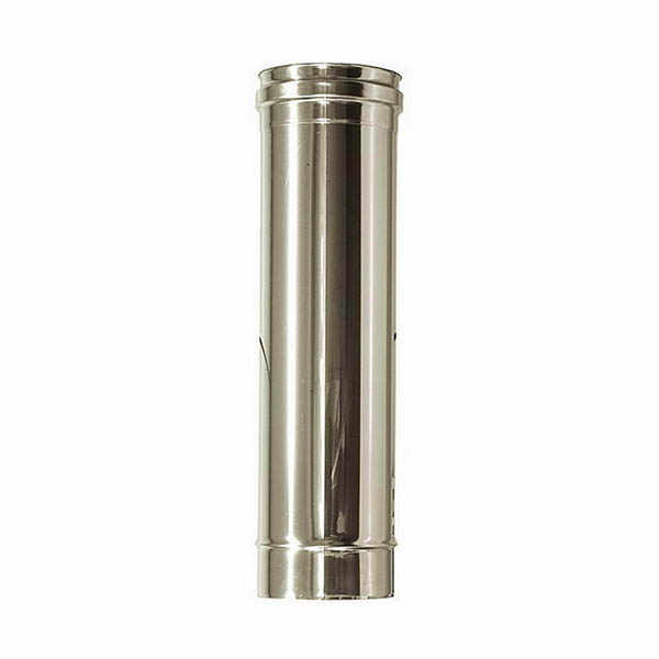 Single Wall Flue Stainless Steel Tube DN 300 L 0.5 Mt L 500mm 316 Stainless Steel Pipe