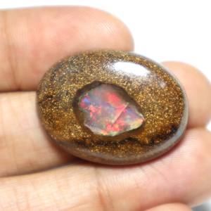 หินอัญมณีทรงวงรีทรงหลวมโอปอลทรงหลวมทำด้วยมือจากออสเตรเลีย - Product Image 1