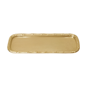 Decorative <b>Gold</b> Aluminium Metal <b>Serving</b> <b>Tray</b> For Restaurant Hotels Tableware Use in Affordable Price - Product Image 5