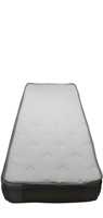 Matelas hybride de luxe avec mousse à mémoire de forme en gel confortable Bordure d'air en tissu tricoté moderne pour meubles de chambre à coucher de style européen