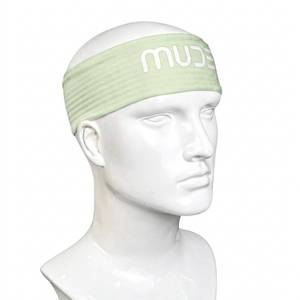 Cotton <b>Headband</b> 6cm DAWN Mint <b>Thin</b> Fabric for Dry Grip - Product Image 4
