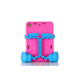 Étui en silicone pour tablette Netzy Mini 1 Eva Boxer, bleu - Housse de protection pour iPad Mini 4 5 6 et autres modèles, fabriqué en TPU, mousse EVA, matériau PC - Product Image 4