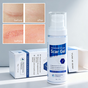 Gel silicone <span class=keywords><strong>anti</strong></span>-cicatrices OEM à action rapide pour l'élimination et la réparation des cicatrices, vergetures, marques d'acné, soin de la peau - Product Image 2