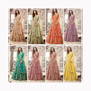Pakistani Bridal Designer <b>Gown</b> Lehenga <b>Bride</b> Dress for Wedding Day Asian <b>Bride</b> Wedding Day Dress at Wholesale - Product Image 5