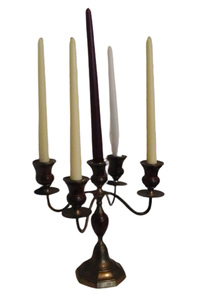 Vente en gros de bougies chauffe-plat en métal design nouveau pour exportateur décorations de table de mariage en bâton avec finition brillante - Product Image 3