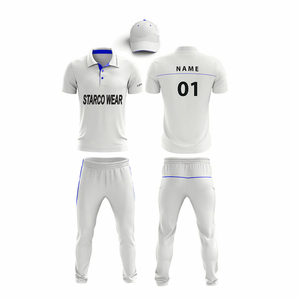 Uniforme de cricket personnalisé 100% à quantité minimale de commande bas pour hommes, nouveau design - Product Image 6